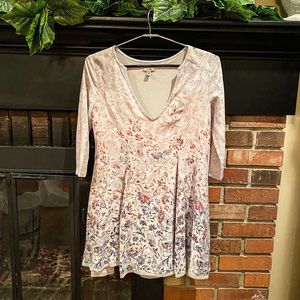 Urban Outfitters Ecote Purple & Gray Tunic